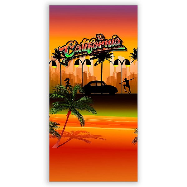 Faixa Lateral - Califórnia - Sublimado 3D
