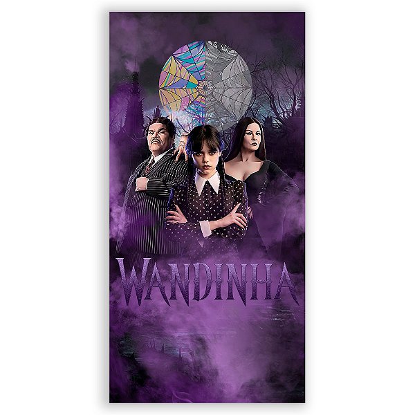 Faixa Lateral - Wandinha - Sublimado 3D