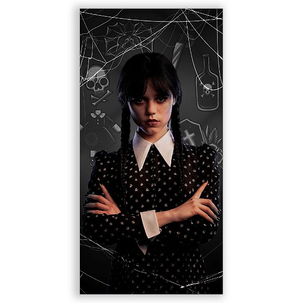 Faixa Lateral - Wandinha - Sublimado 3D