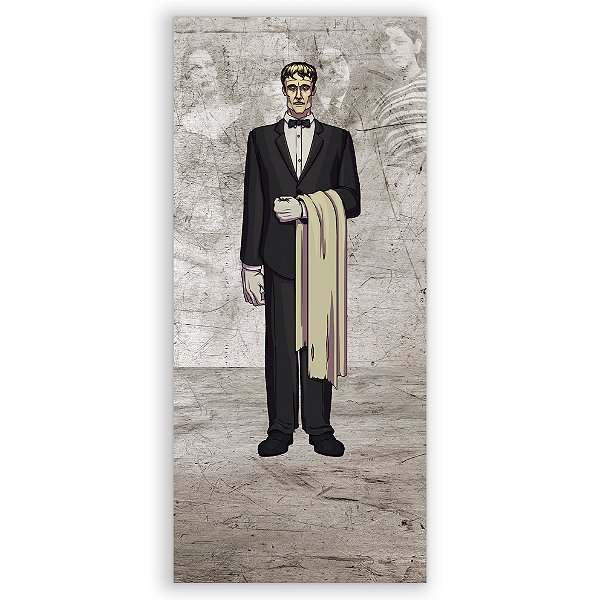 Faixa Lateral - Wandinha - Sublimado 3D