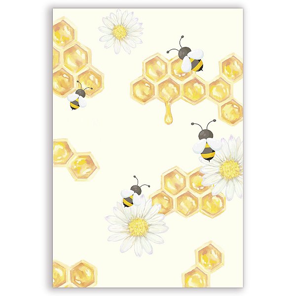 Faixa Lateral - Abelha - Sublimado 3D