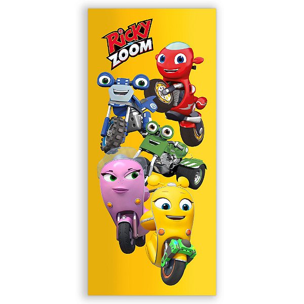 Faixa Lateral - Ricky Zoom - Sublimado 3D