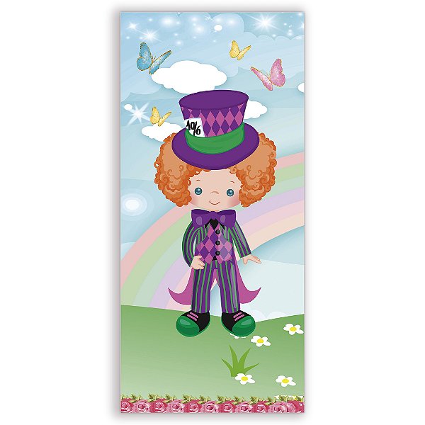 Faixa Lateral - Alice - Sublimado 3D