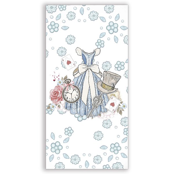 Faixa Lateral - Alice - Sublimado 3D