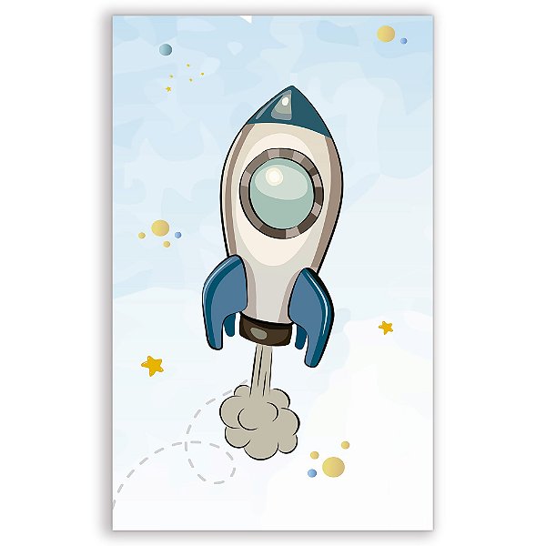 Faixa Lateral - Astronauta - Sublimado 3D