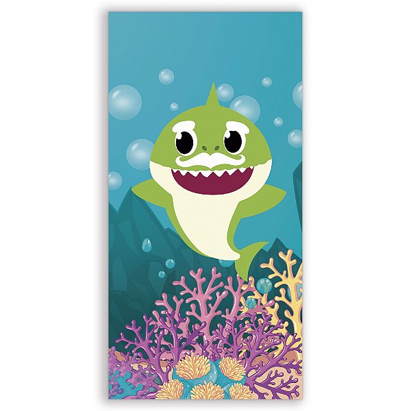 Faixa Lateral - Baby Shark - Sublimado 3D