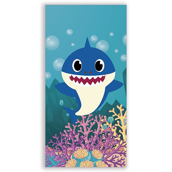 Faixa Lateral - Baby Shark - Sublimado 3D