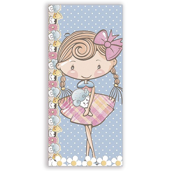 Faixa Lateral - Bailarina - Sublimado 3D