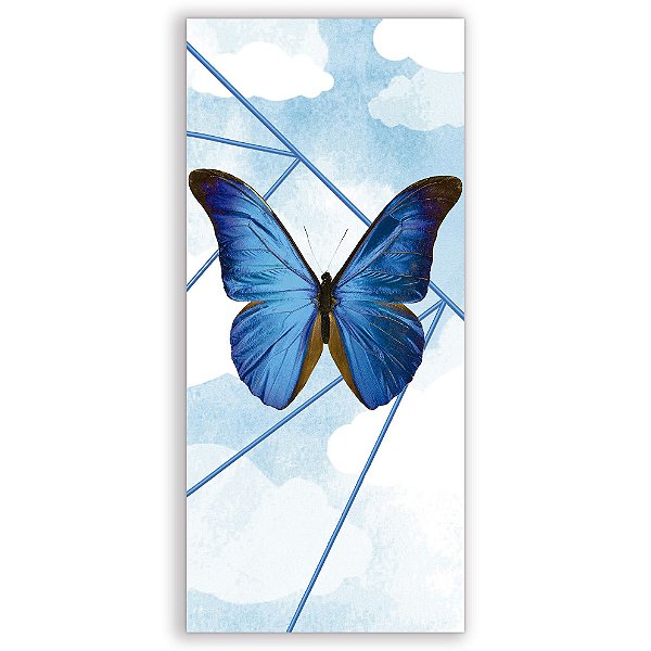 Faixa Lateral - Borboleta - Sublimado 3D