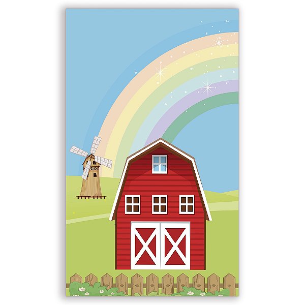 Faixa Lateral - Celeiro - Sublimado 3D