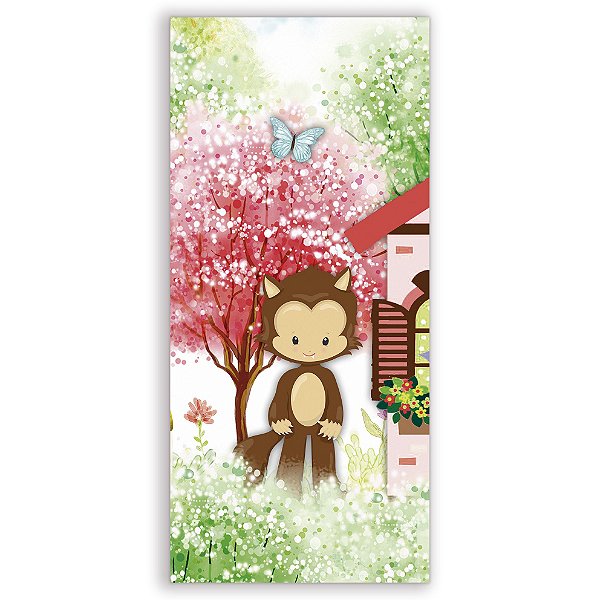 Faixa Lateral - Chapeuzinho Vermelho - Sublimado 3D