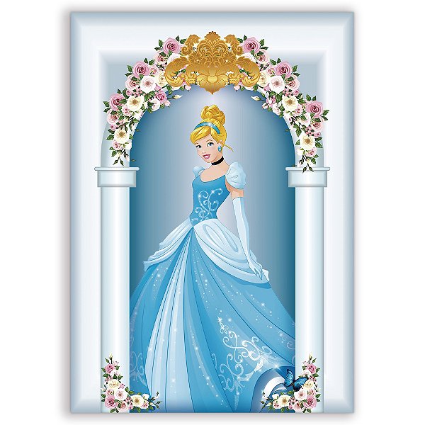 Faixa Lateral - Cinderela - Sublimado 3D