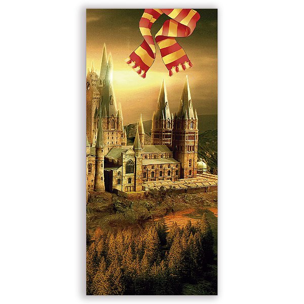 Faixa Lateral - Harry Potter - Sublimado 3D