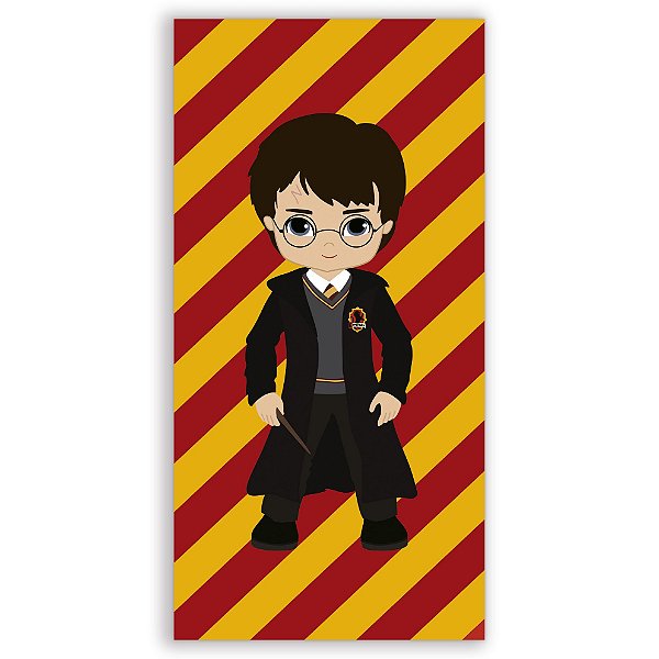 Faixa Lateral - Harry Potter - Sublimado 3D