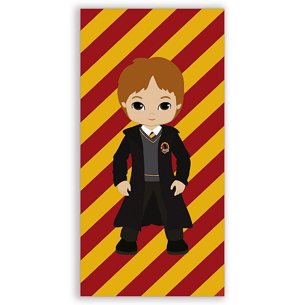 Faixa Lateral - Harry Potter - Sublimado 3D