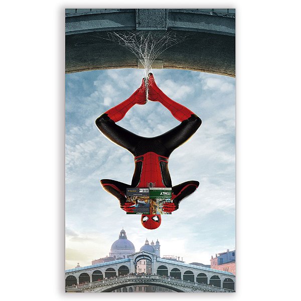 Faixa Lateral - Homem Aranha - Sublimado 3D