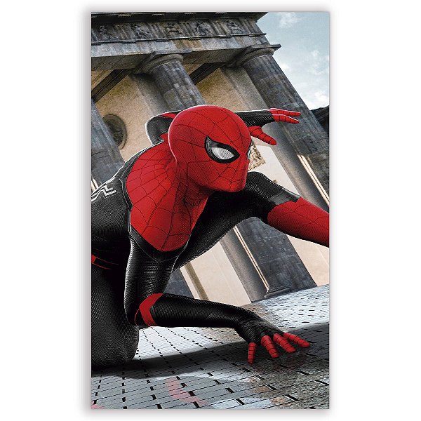 Faixa Lateral - Homem Aranha - Sublimado 3D