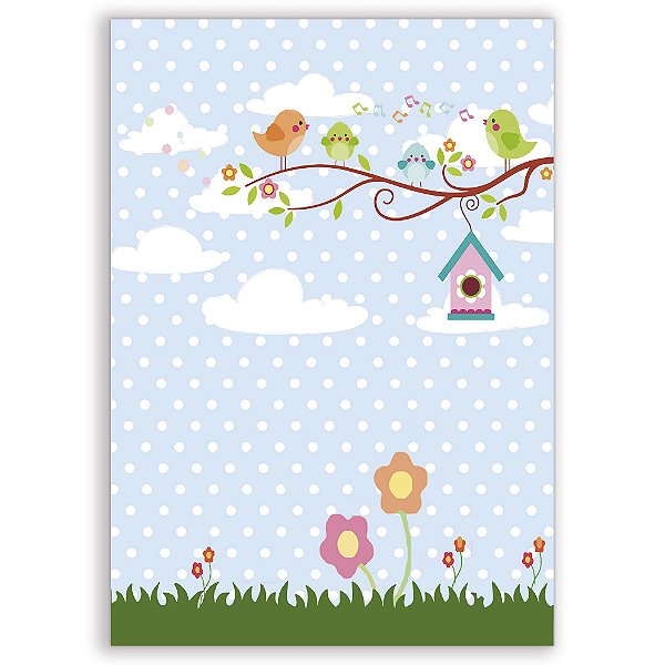 Faixa Lateral - Jardim - Sublimado 3D