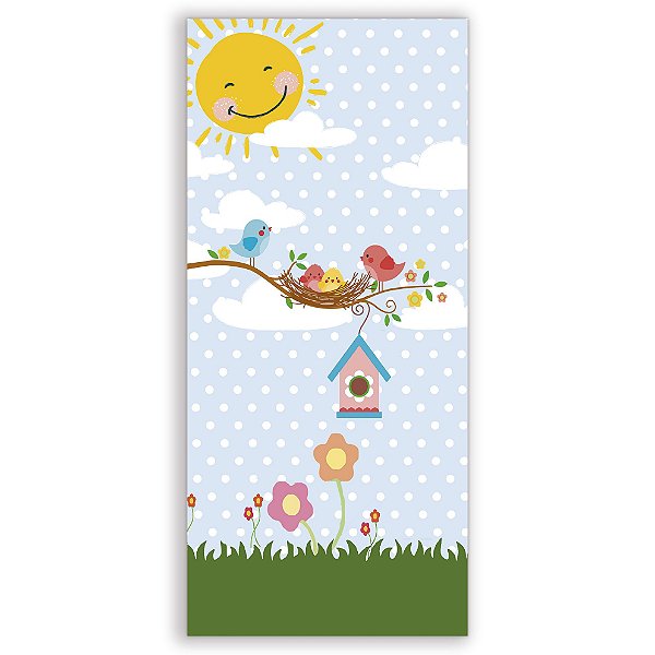 Faixa Lateral - Jardim - Sublimado 3D