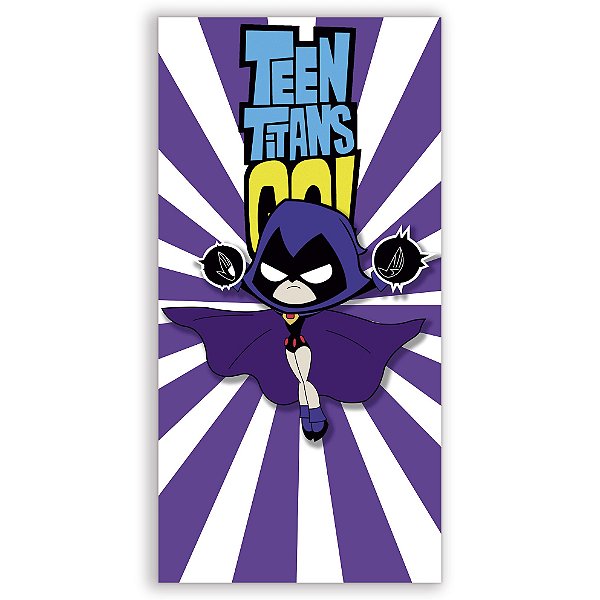 Faixa Lateral - Jovens Titans - Sublimado 3D