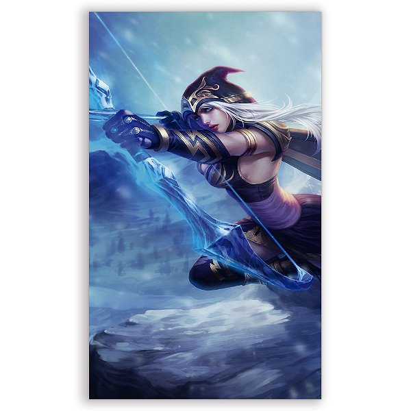 Faixa Lateral - League of Legends - Sublimado 3D