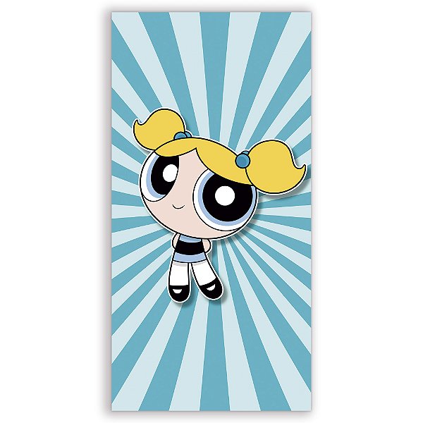 Faixa Lateral - Meninas Super Poderosas Lindinha - Sublimado 3D