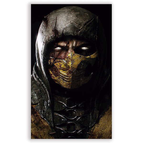 Faixa Lateral - Mortal Kombat - Sublimado 3D