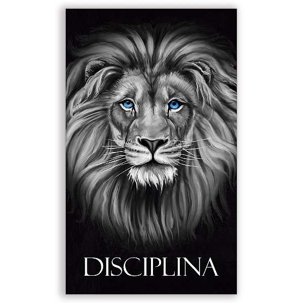 Faixa Lateral - Motivacional Leao - Sublimado 3D