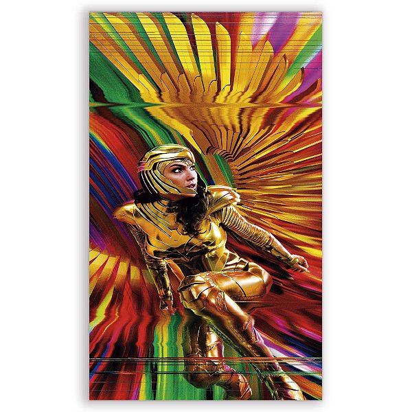 Faixa Lateral - Mulher Maravilha - Sublimado 3D