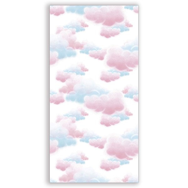 Faixa Lateral - Nuvens - Sublimado 3D