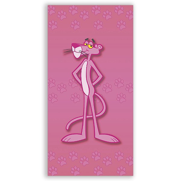 Faixa Lateral - Pantera Cor de Rosa - Sublimado 3D