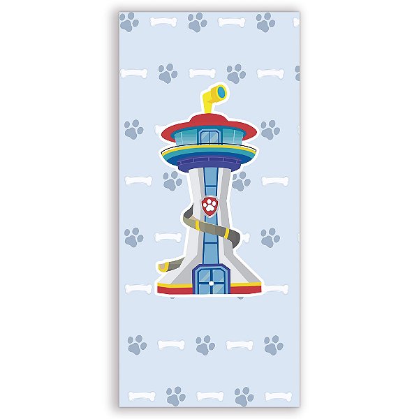 Faixa Lateral - Patrulha Canina - Sublimado 3D