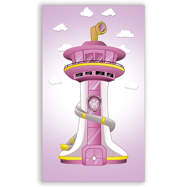 Faixa Lateral - Patrulha Canina - Sublimado 3D