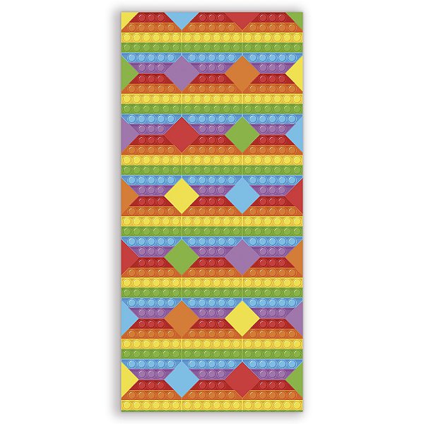 Faixa Lateral - Pop It - Sublimado 3D