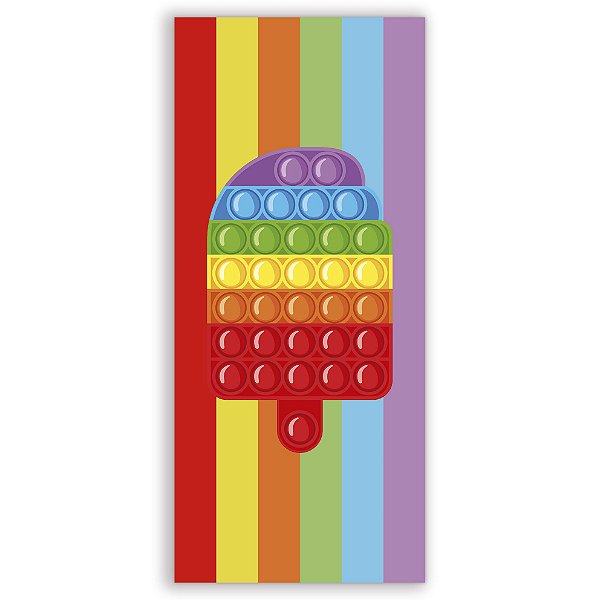 Faixa Lateral - Pop It - Sublimado 3D