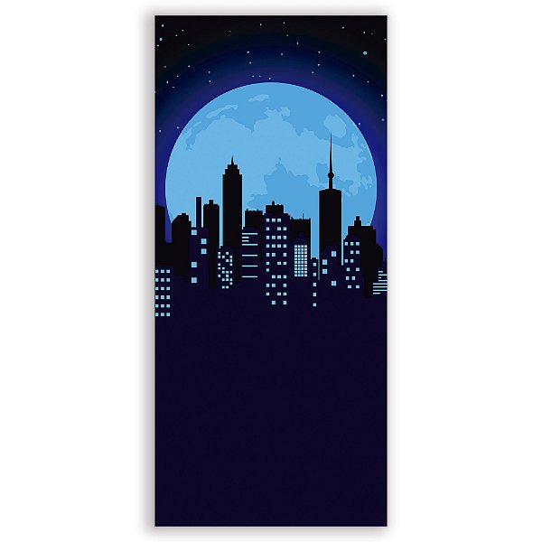 Faixa Lateral - Predios - Sublimado 3D