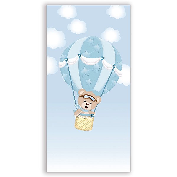 Faixa Lateral - Ursinho Baloeiro - Sublimado 3D