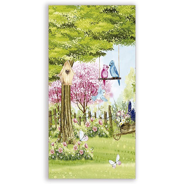 Faixa Lateral - Jardim - Sublimado 3D