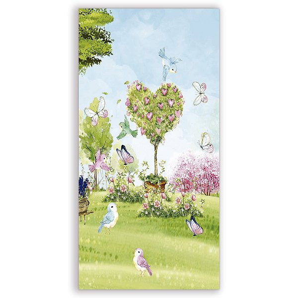 Faixa Lateral - Jardim - Sublimado 3D