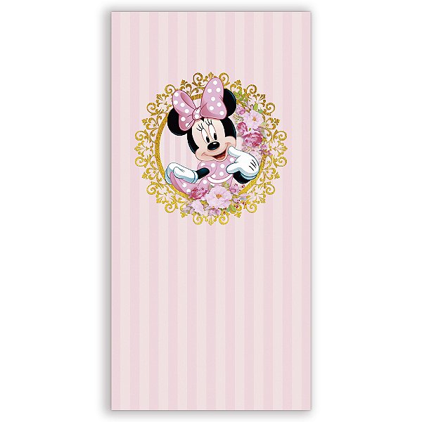 Faixa Lateral - Minnie - Sublimado 3D