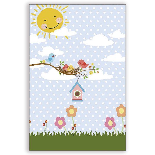 Faixa Lateral - Jardim - Sublimado 3D