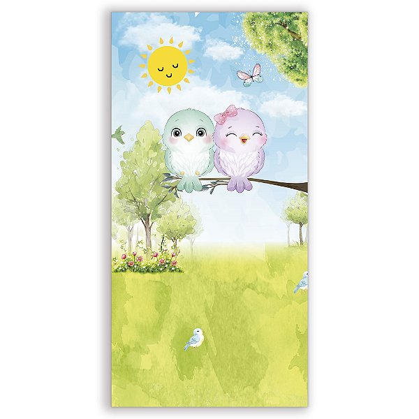 Faixa Lateral - Jardim - Sublimado 3D