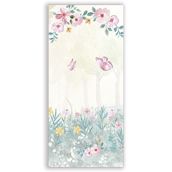 Faixa Lateral - Jardim - Sublimado 3D