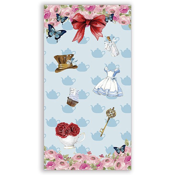 Faixa Lateral - Alice - Sublimado 3D