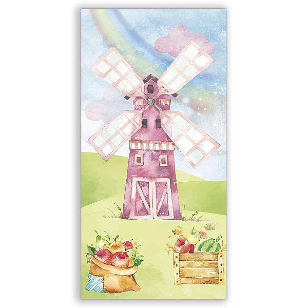 Faixa Lateral - Fazendinha - Sublimado 3D