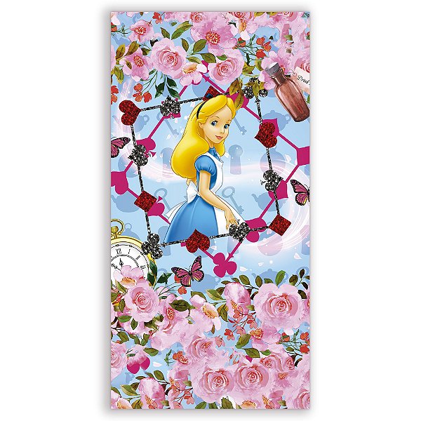 Faixa Lateral - Alice - Sublimado 3D