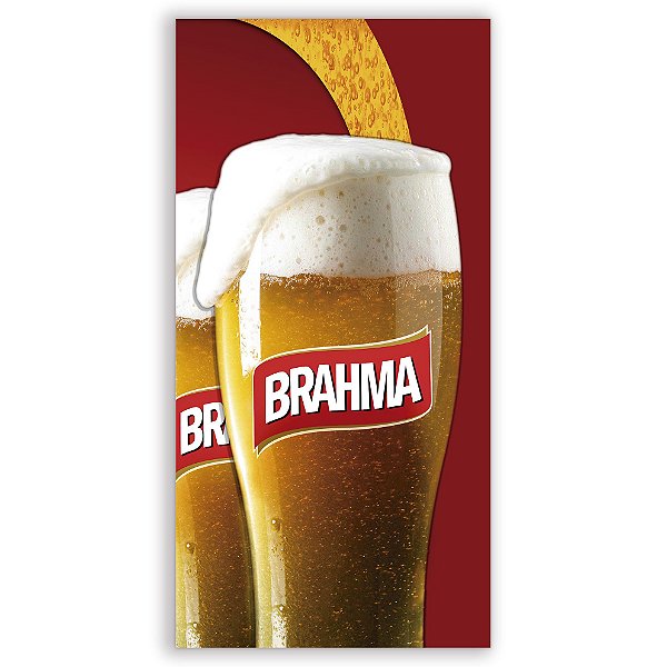 Faixa Lateral - Cerveja Brahma - Sublimado 3D