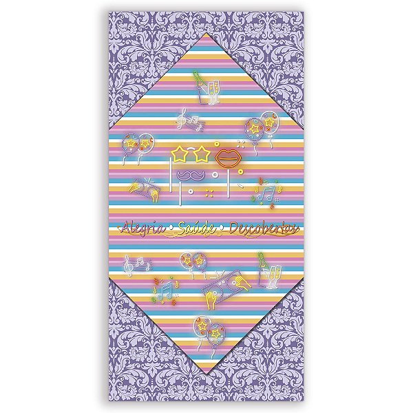 Faixa Lateral - Cha de Cozinha - Sublimado 3D