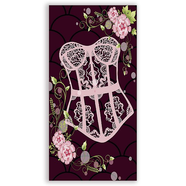 Faixa Lateral - Cha de Cozinha - Sublimado 3D