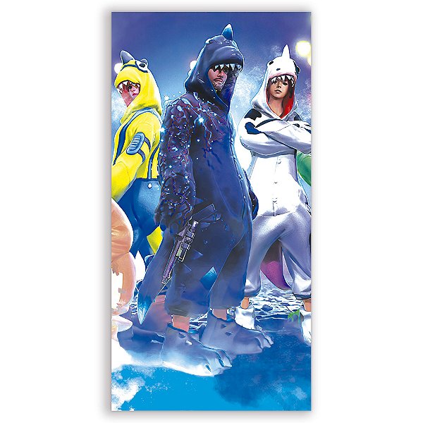 Faixa Lateral - Free Fire - Sublimado 3D